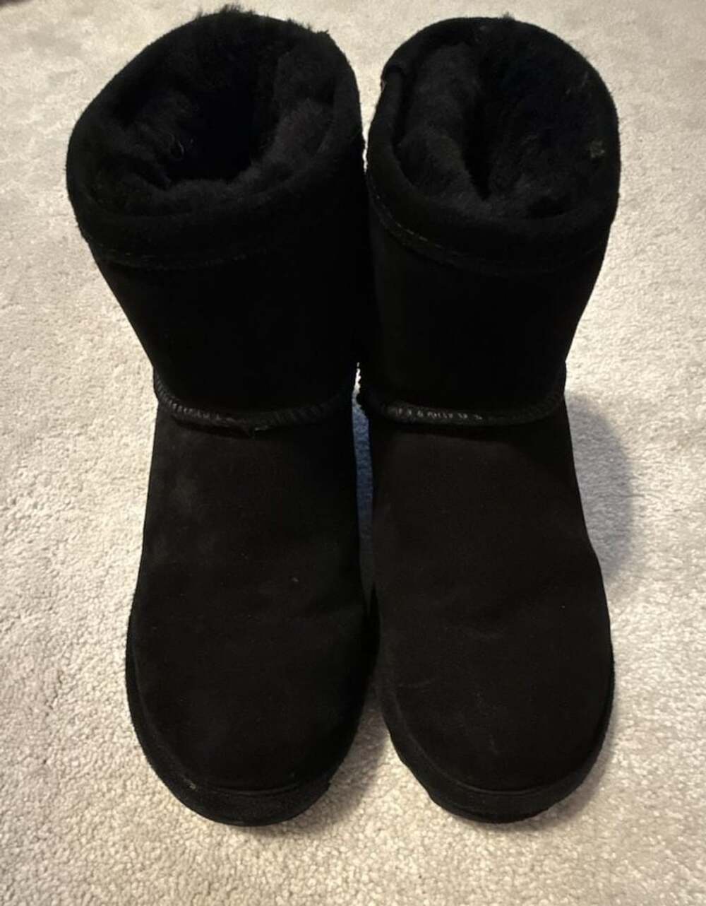 Bearpaw Elle Short Boots Black